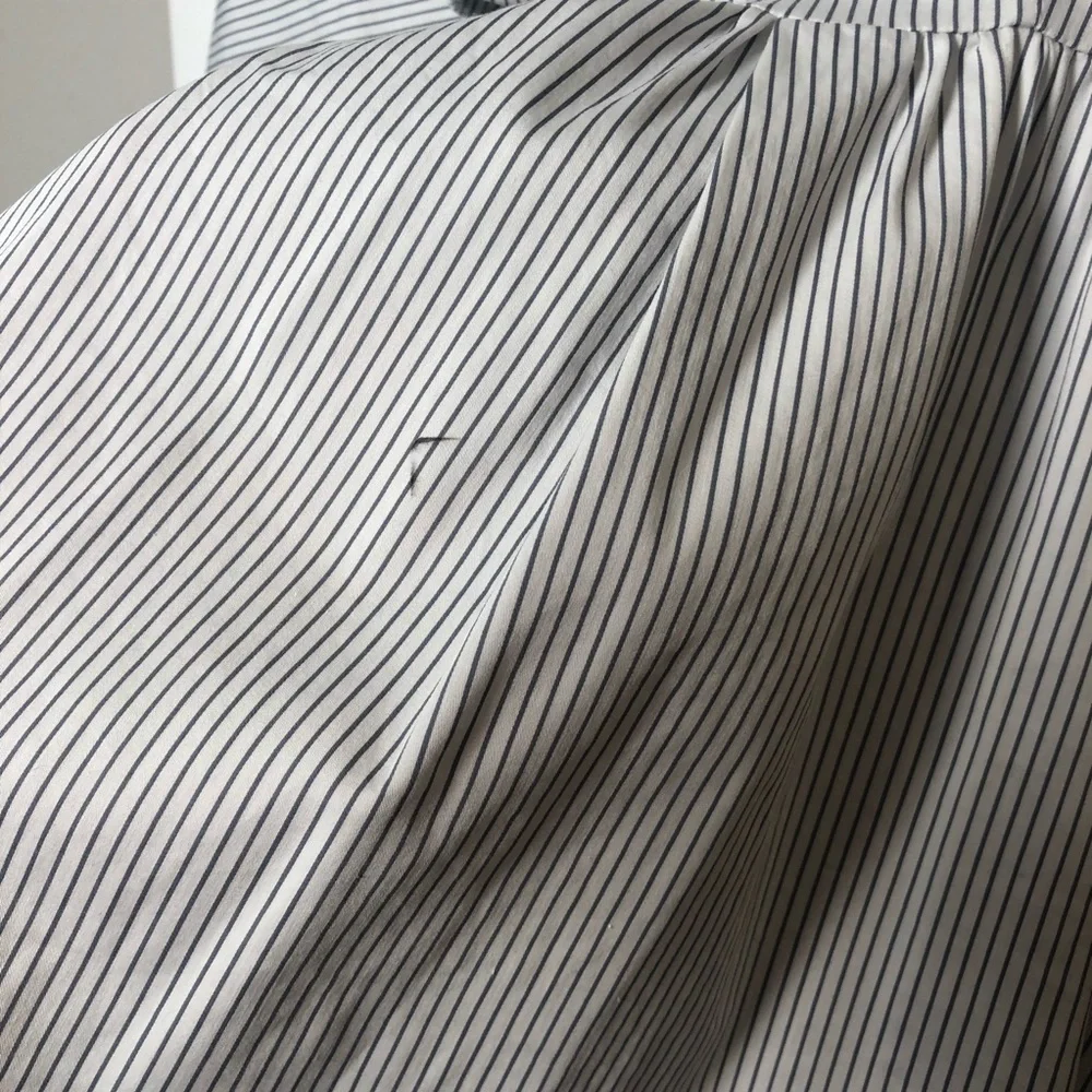 NWOT Tome Striped Peplum Shirt - Picture 15 of 15
